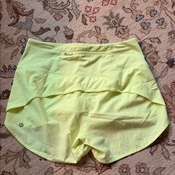 Women's Yellow Shorts - Picture 2 of 4